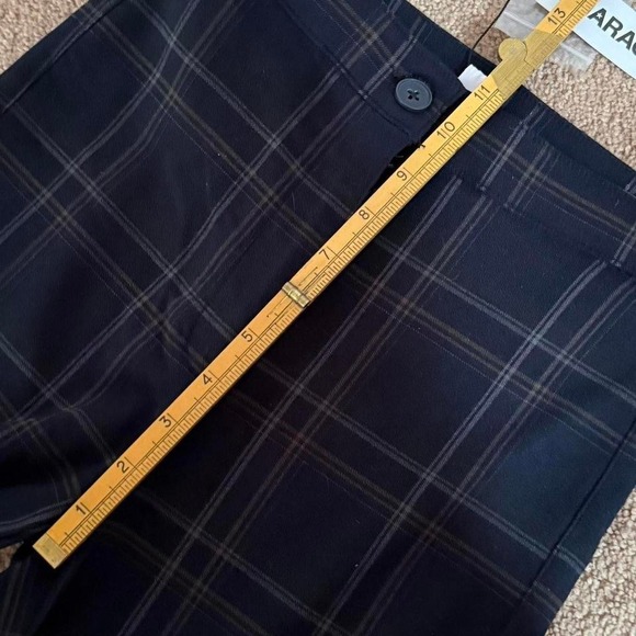 NWT Plaid Garage flare trousers - Picture 4 of 6